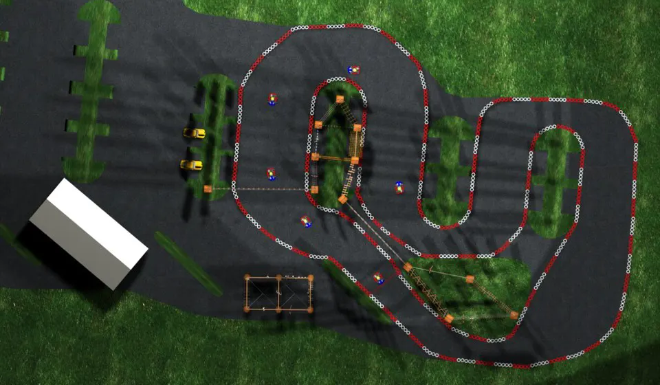 Visegrád Gokart - Pálya